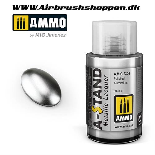 A.MIG 2304 Polished Aluminium  A-Stand Lacquer paint 30 ml
